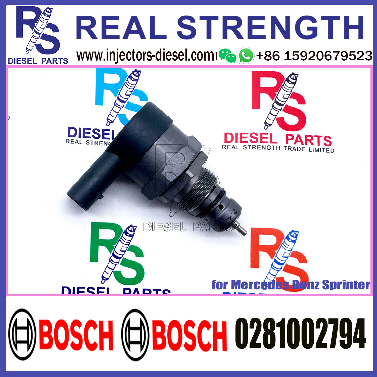 BOSCH Control Valve 0281002794 DRV Regulator Solenoid 0281002794 for Mercedes Benz