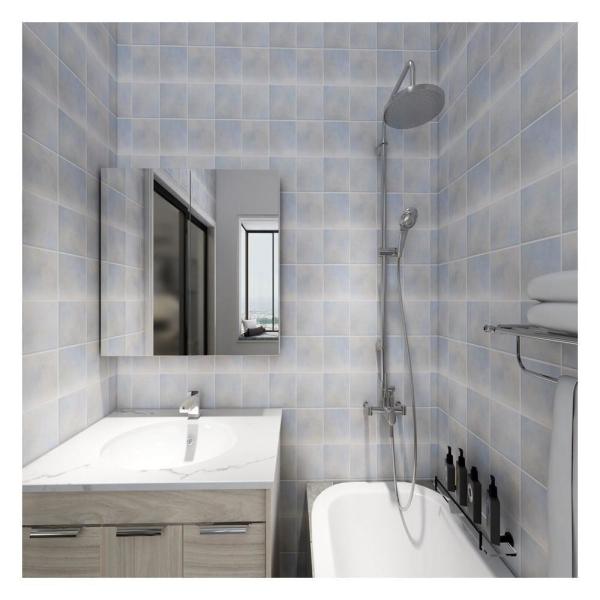Kitchen Backsplash Tile Bathroom Home Decor PVC Vinyl Self Adhesive Wallpaper