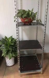 Wholesale Plywood Garden Flower Cart / Flower Cart Racks Galvanized Or Powder Coated from china suppliers