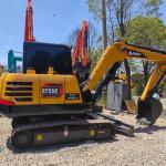 Used SANY SY55C Little Crawler Excavator 0.1m3 Bucket Capacity