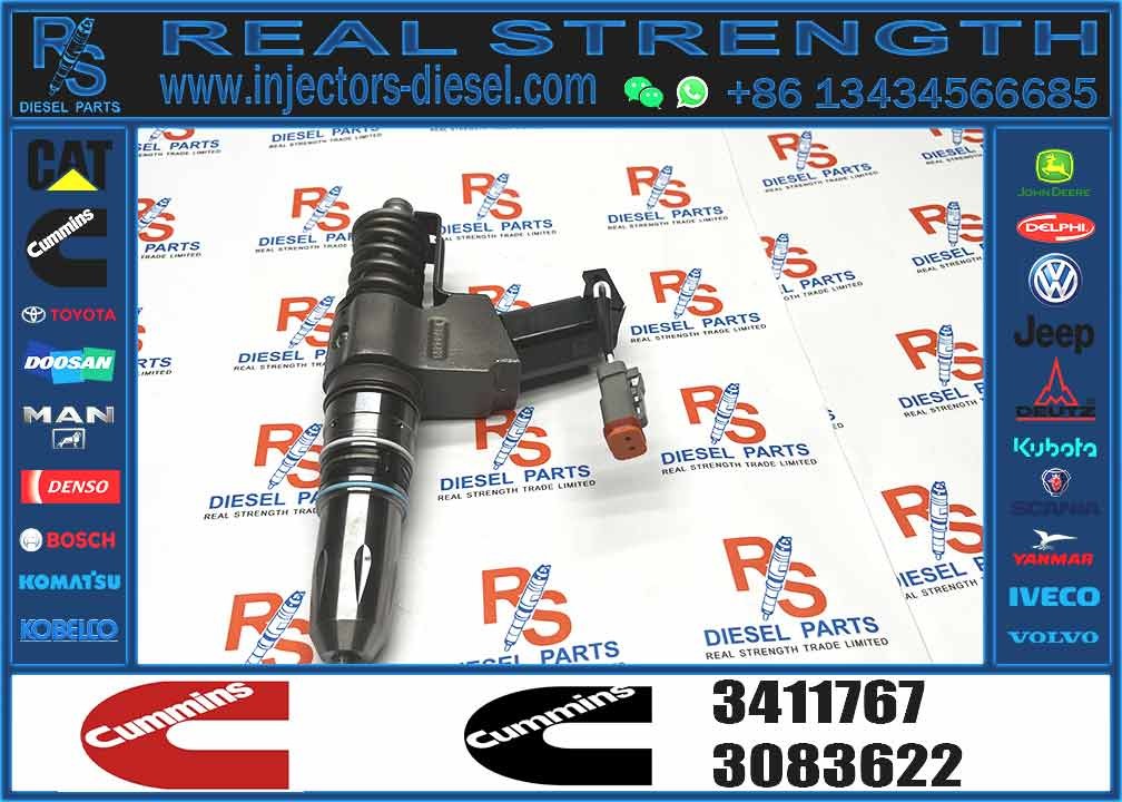 In stock N14 Diesel Engine Fuel Injector 3411767 3083662 for cummins n14 injector