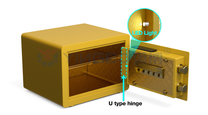 Protect Valuables Customizable Inner Size Safe Box For Home Use Solid Steel