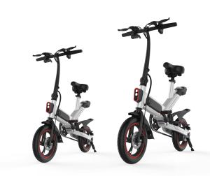 Wholesale Energy Saving Electric Powered Bike , Fold Up Electric Bike Eco - Friendly from china suppliers