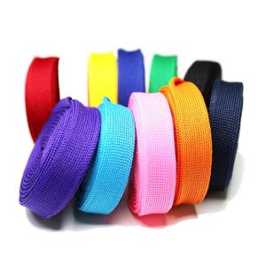 Wholesale Ribbon Rainbow Polyester Webbing 10mm Width Hair Bows Woven Webbing from china suppliers