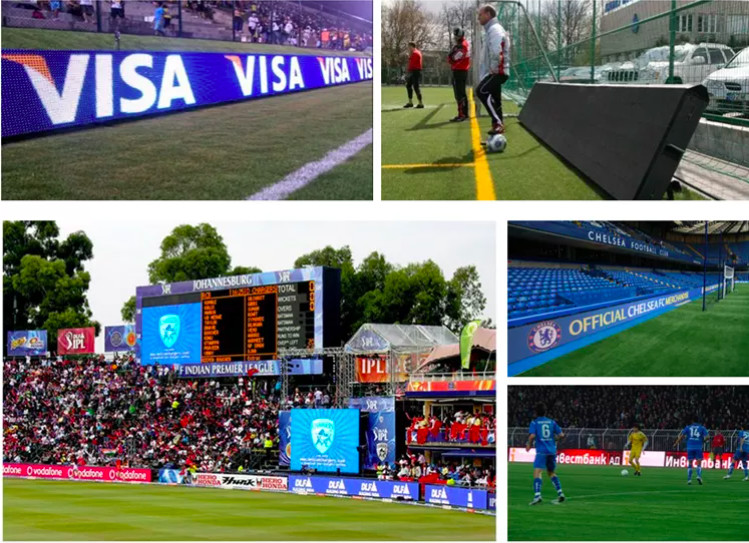 PH5 SMD Perimeter Football Stadium Led Screen Display P10 P13.33 P16