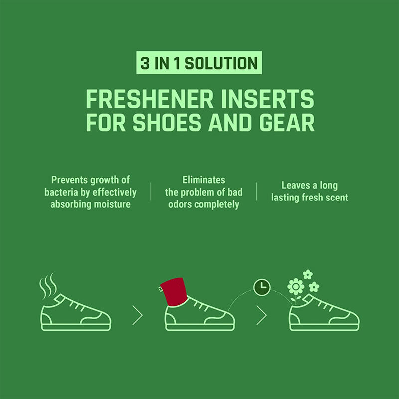 Activated Bamboo Charcoal Deodorizer Sustainable Shoe Deodorant