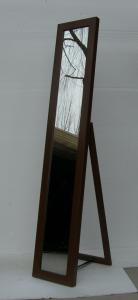 Wholesale cheap wood free-standing mirror,office furniture from china suppliers