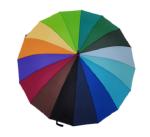 30 Inches Chromatic mens Golf Umbrella Metal Shaft Wooden Handled With Heat