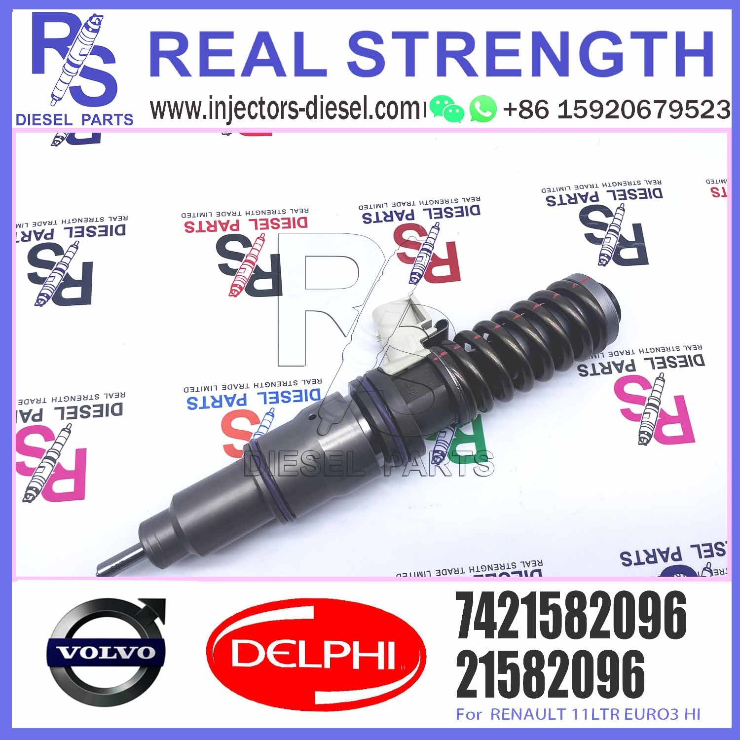 Fuel Injector Assembly 7421582096 BEBE4D35002 21644598 21582096 for Vol-vo MD11