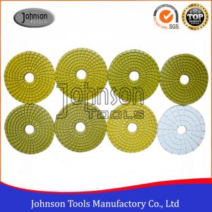Wholesale 100mm Diamond Wet Polishing Pad / Polishing Discs For Granite Marble Products from china suppliers