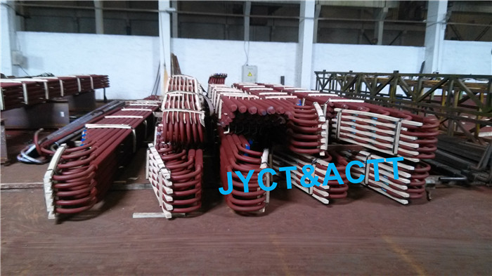 Welded U Bend Spiral Finned Tubes For Boilers / Economizers SA210 Anti Corrosion