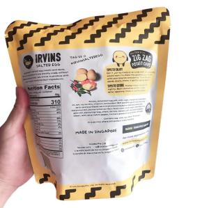 Wholesale Potato Chips Packaging Customization Ziplock Stand Up Aluminum Foil Plastic Food Packet Pouch Bag For Crisps Snack Food from china suppliers