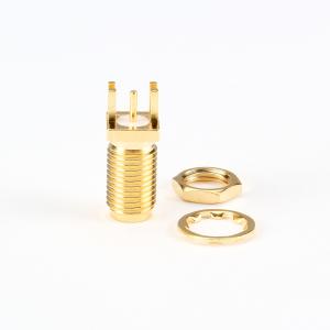 Wholesale Pure Copper Gilding GPS Cable Connector DC – 11GHz 3KW Max from china suppliers