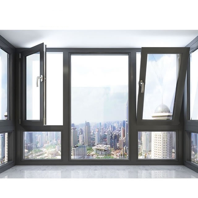 AS 2208 Single Glass Aluminium Sliding Windows Double Glazed