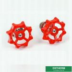 Plastic ABS Handle For Stop Valve Top Parts With Brass Cartridges
