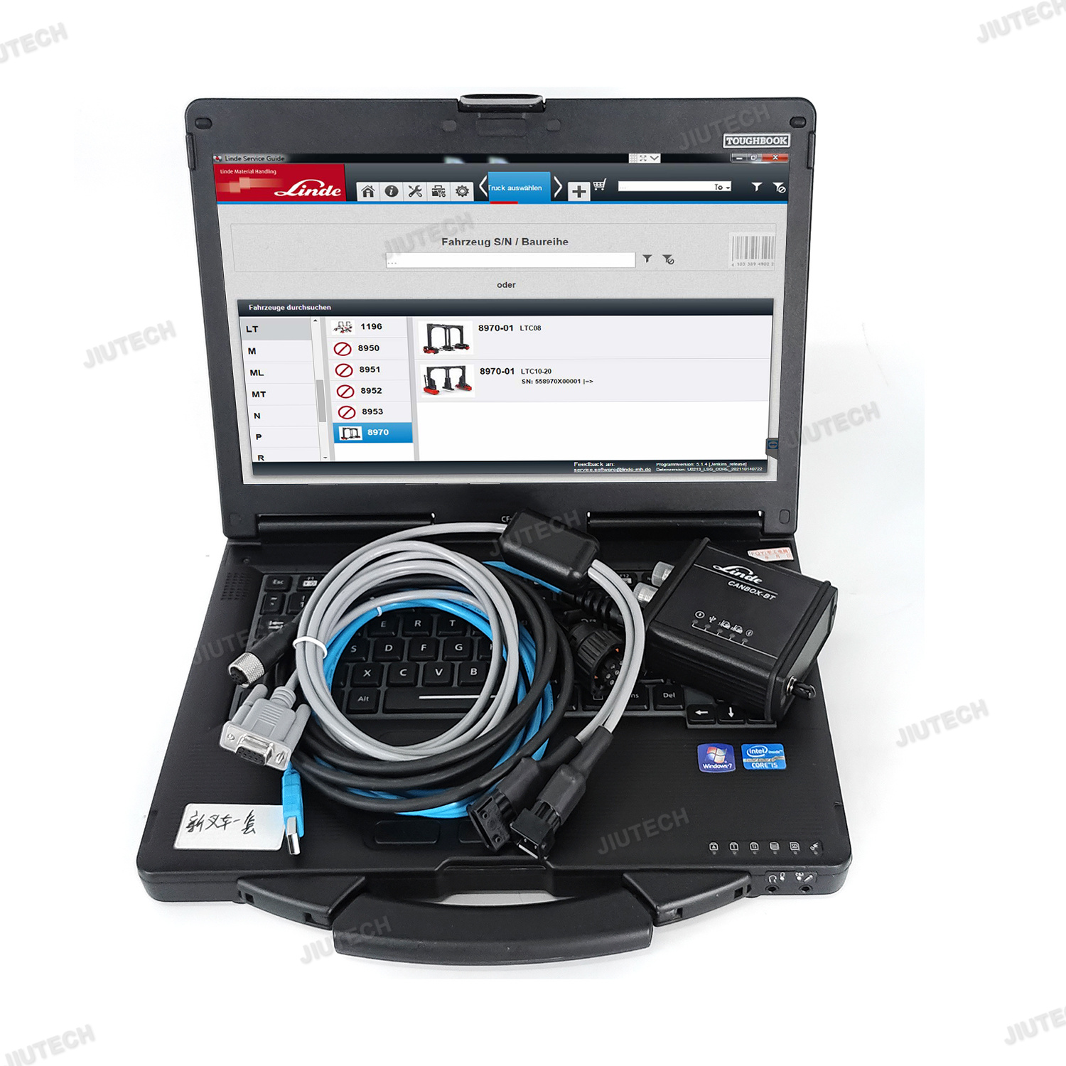 2024 For Original LINDE BT CanBox 3003652501 Pathfinder LSG LINDE Forklift Truck Linde CanBox BT USB Diagnostic Tool For Linde BT Diagnostic Tool