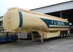 50 Ton 60,000 Liter Fuel Delivery Truck Semi Trailer For Large Bulk Petrol