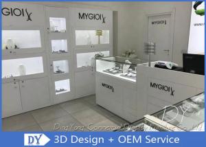 Wholesale Cutom Attractive Jewelry Wall Display Cases / Retail Jewellery Display Cabinet from china suppliers
