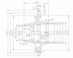SGS Certificate 12T BPW Semi Trailer Wheel Hub