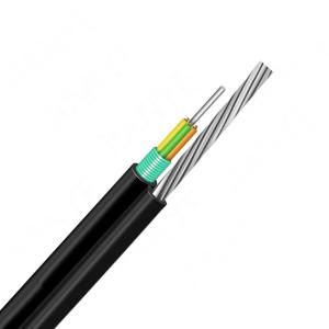 Wholesale YOFC Black PE Jacket Outdoor Fiber Optic Cable 4 6 8 12 Cores GYXTW from china suppliers