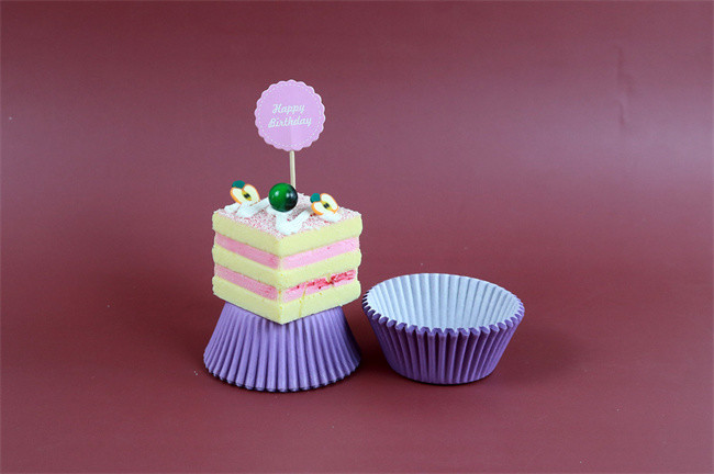 Pink Cupcake Liners in Standard Size Swedish Paper Baking Cups OEM Service Accepted