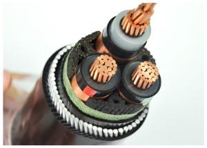 Wholesale Three-core XLPE-insulated Steel Wire Armoured Electrical Cable 300mm2 XLPE Copper Cable 33kV from china suppliers