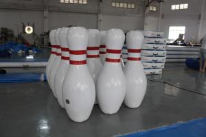 Wholesale Interactive Outdoor Big Sealed Inflatable Bowling Game Airtight EN14960 Standard from china suppliers