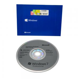 Wholesale Microsoft Windows 7 Professional 32 Bit / 64 Bit Download COA Stricker OEM DVD Digital Key from china suppliers
