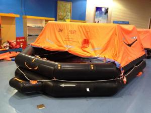 Wholesale Throw Over Board Inflatable Liferaft For 20 persons from china suppliers