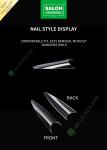 Plastic Fake Half Tips Nails For Professional Beauty Salon