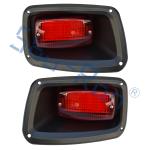 Adjustable Headlight Kit Compatible Golf Cart Light Kit for EZGO TXT