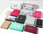 Eco Skincare Beauty Cloth Corrugated Paper Box Matte Colored Corrugated Mailing