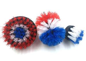 Wholesale Electric Rotary Cordless Drill Cleaning Brush Soft / Hard For Bathroom from china suppliers