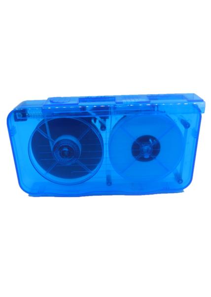 Blue Cassetle One Click Fiber Cleaner , Lc / Sc Fiber Cleaner Fiber Optic