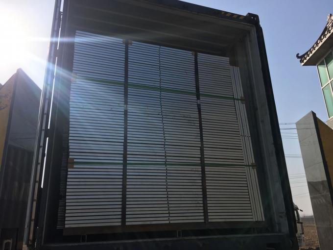 Security Fencing Weld Mesh Panels PVC Or Powder Spray Coated For Commercial Building