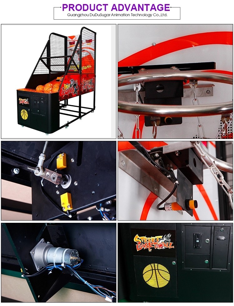 Basketball Shooting Game Machine Dazzle Light Version Dunker