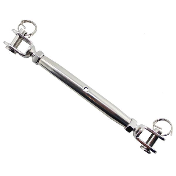 304 316 Stainless Steel Closed Body Turnbuckle For Adjusting Tension In Wire