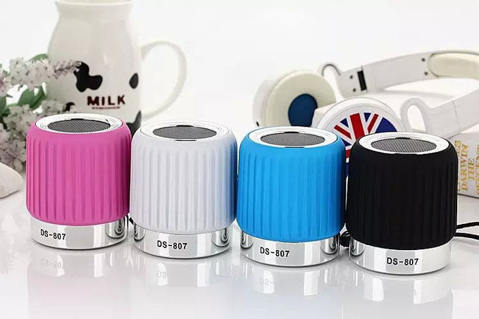 Mobile Laptop Mini Portable Bluetooth Speakers , Bluetooth Rechargeable Speaker807