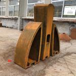 Outdoor Corten Steel BBQ Brazier Diameter 900mm