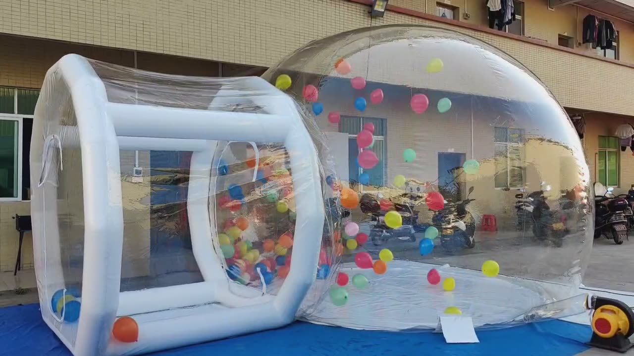 Luxurious Inflatable Bubble Tent House Lodge Party Rental Air Igloo Tent