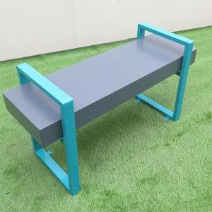 Wholesale Factory Outlet Contemporary Solid Wood Steel Bench Simple Design Park Bench from china suppliers