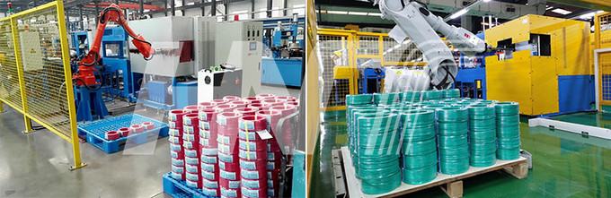 Cable Tape Wrapping Machine Automatic Cable Coiling And Wrapping Machine