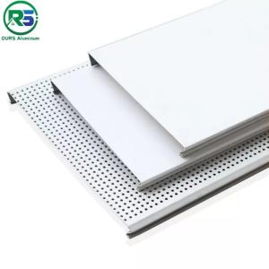 Wholesale Perforated Aluminium Strip Ceiling Dustproof White Powder Coating from china suppliers