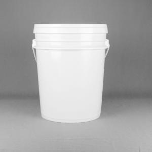 Wholesale 18L 4.8 Gallon plastic bucket clear high temperature plastic paint bucket 5 gallon from china suppliers