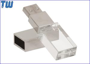 Wholesale Crystal 3D LOGO 32GB Pen Drives Memory Stick Shinning LED Light from china suppliers