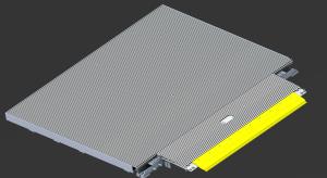Wholesale CNAS Escalator Floor Plate Part Replacement For Outdoor Escalator from china suppliers