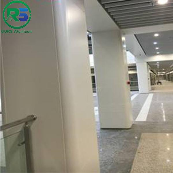 Square Pillars Cover Anodized Aluminum Wall Panels AA3003 AA1100 Weather