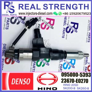 Wholesale For HINO J05D Common Rail Fuel Injector 095000-5391 095000-5392 095000-5393 23670-78060 23600-78061 23670-E0270 from china suppliers
