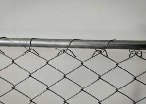 Wholesale PVC Coated 100x100mm Portable Chain Link Fence 12ft Temporary Site Fence from china suppliers