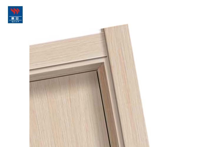Eco-Friendly Anti-Mildew WPC Pvc Film Bedroom Bathroom Wooden Door